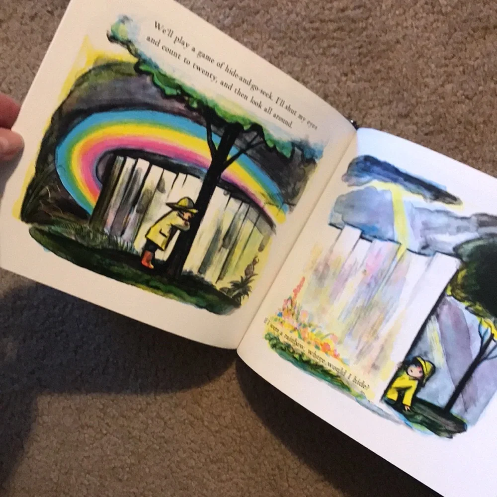 New A RAINBOW of My OWN Hard Cover Book